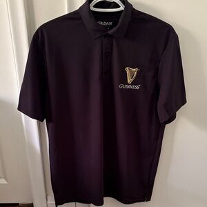 Guinness Black Polo golf shift
